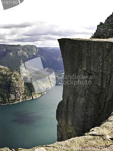 Image of Preikestolen fjord