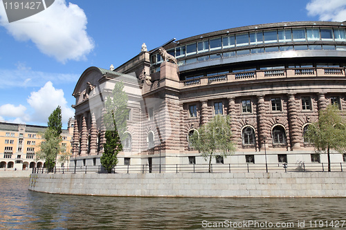 Image of Stockholm parliament