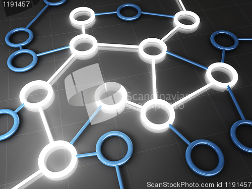 Image of connection web