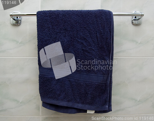 Image of Blue Towel