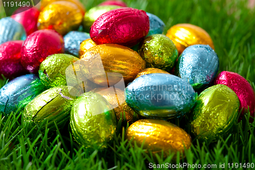 Image of Chocolate Easter eggs