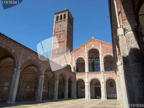 Image of Sant Ambrogio church, Milan