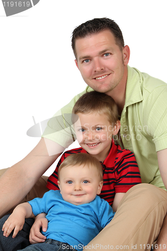 Image of Father and sons