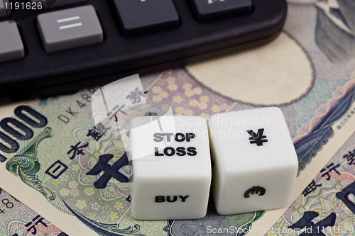 Image of Stop loss Japanese Yen