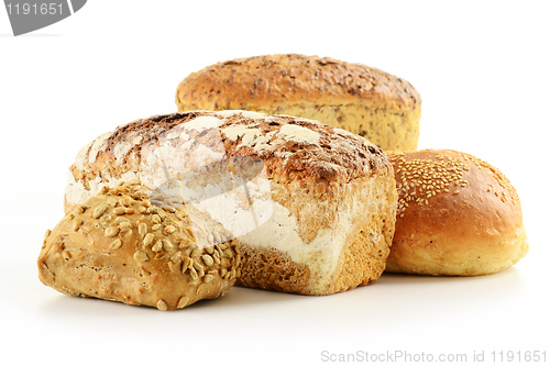 Image of Composition with bread and rolls