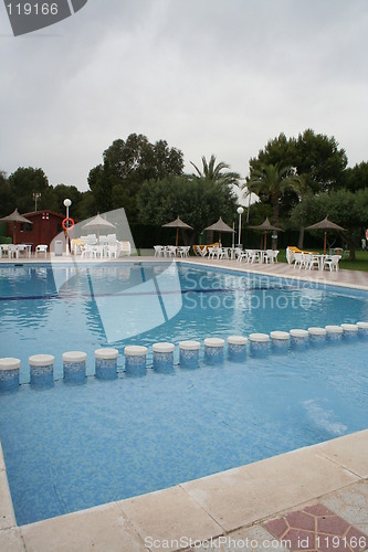 Image of View above swimmingpool