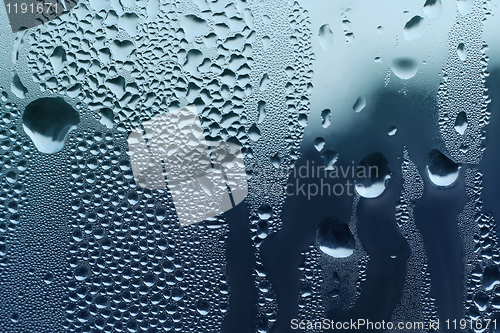 Image of natural water drop texture