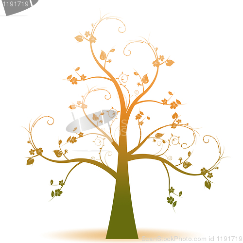 Image of Autumn tree
