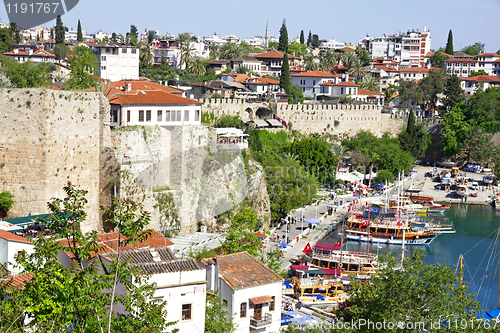 Image of Turkey. Antalya town.Harbor