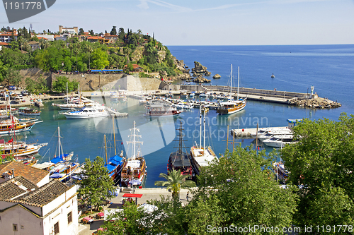 Image of Turkey. Antalya town.Harbor