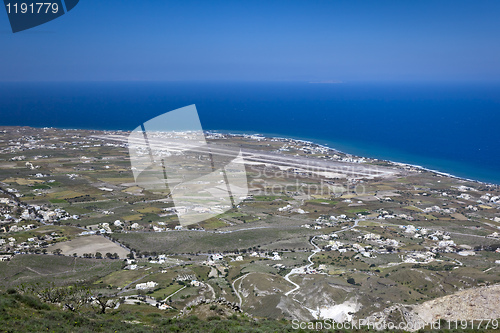 Image of Santorini airport