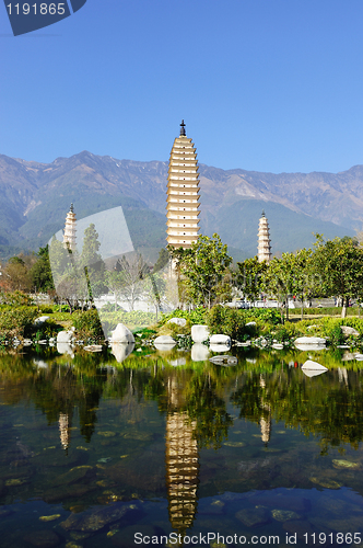 Image of China Dali Buddhist pagodas