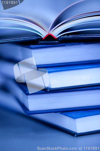 Image of stack of books