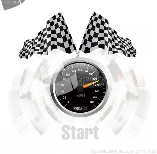 Image of Speedometer background