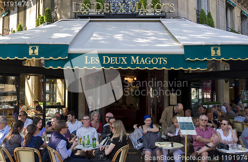 Image of Les Deux Magots - Paris