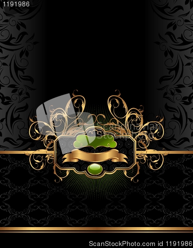 Image of golden luxury background