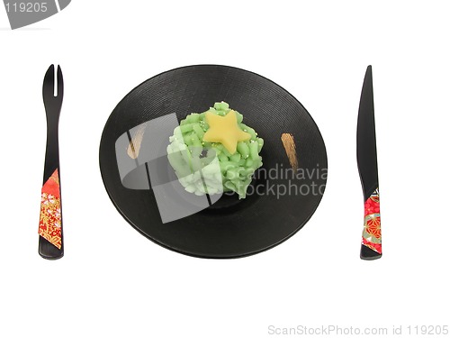 Image of Japanese dessert set