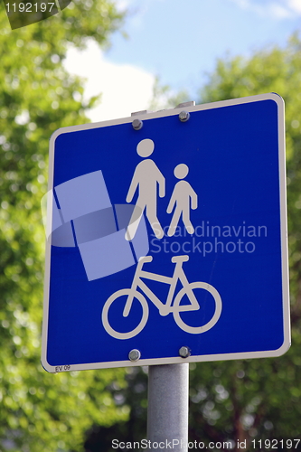 Image of Norwegian road sign