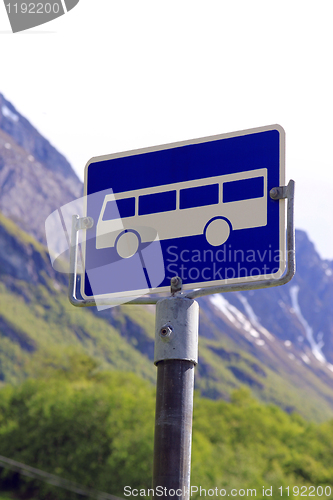 Image of Norwegian road sign