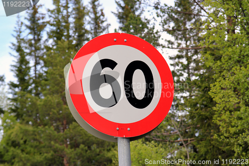 Image of Norwegian road sign