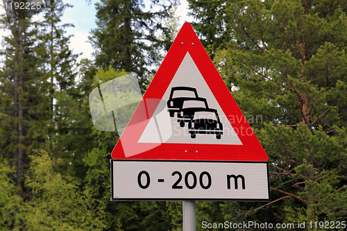 Image of Norwegian road sign