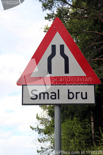 Image of Norwegian road sign