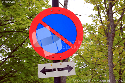 Image of Norwegian road sign