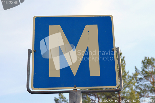 Image of Norwegian road sign