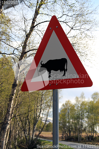 Image of Norwegian road sign