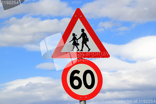 Image of Norwegian road sign