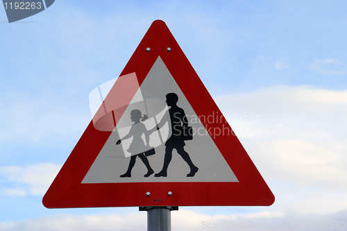 Image of Norwegian road sign