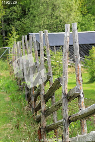 Image of Old norwegian farm detail