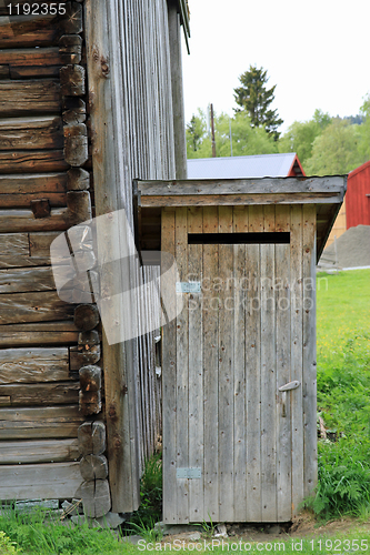 Image of Old norwegian farm detail