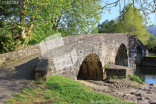 Image of Bridge over water