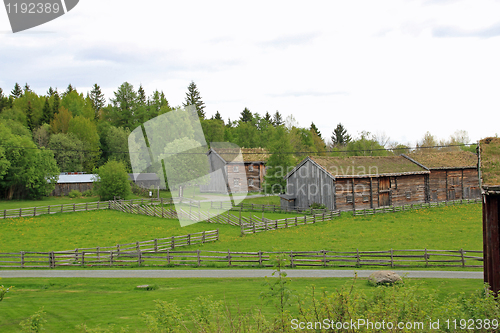 Image of Old norwegian farm