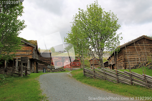 Image of Old norwegian farm