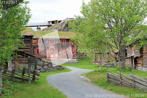 Image of Old norwegian farm