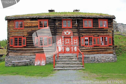 Image of Old Norwegian farmhouse