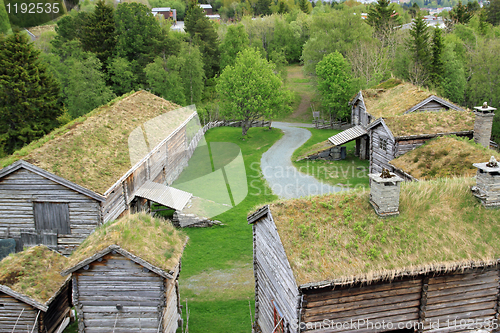 Image of Old norwegian farm