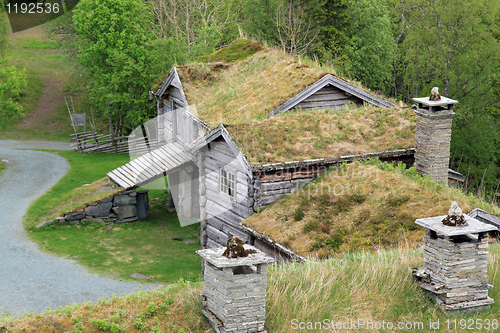 Image of Old norwegian farm