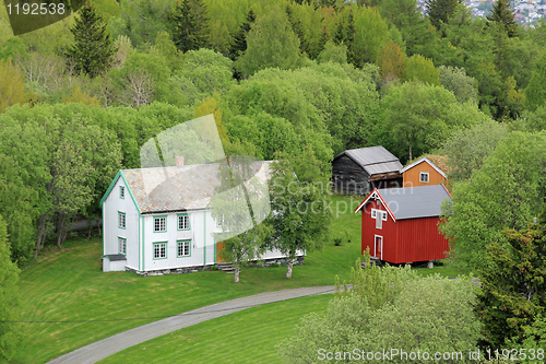 Image of Old norwegian farm