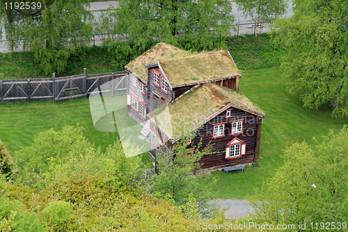 Image of Old norwegian farm