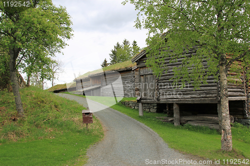 Image of Old norwegian farm
