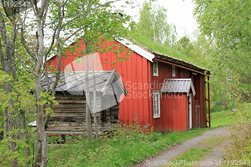 Image of Old Norwegian farmhouse