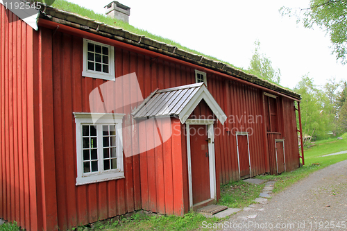 Image of Old Norwegian farmhouse