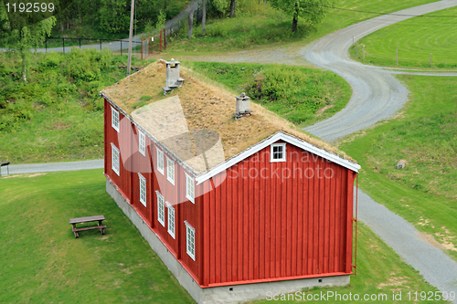 Image of Old Norwegian farmhouse