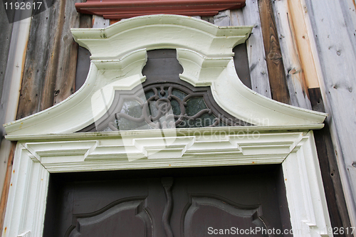 Image of Old norwegian door details