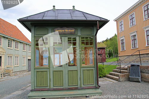 Image of Old Trondheim city in Norway