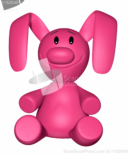 Image of pink puppet