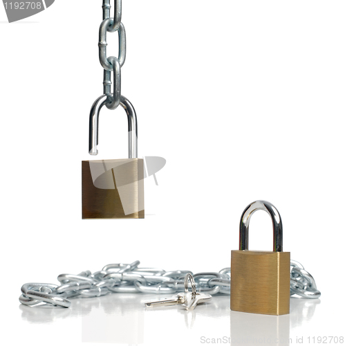 Image of Padlocks and chain